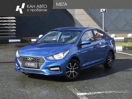 2017 Hyundai Solaris II, синий, 1138000 рублей, вид 1