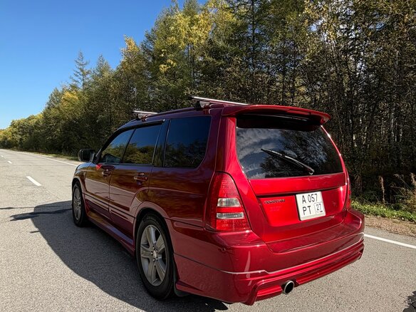 2003 Subaru Forester II, красный, 800000 рублей - вид 7