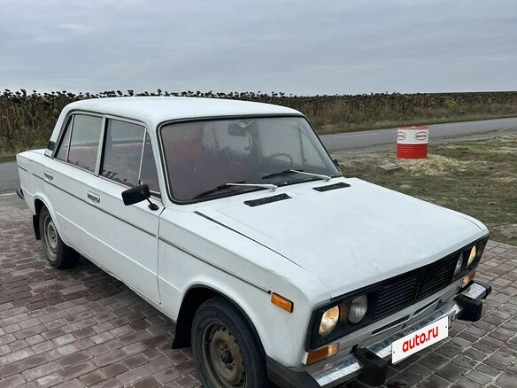 1987 Lada (ВАЗ) 2106, белый - вид 1