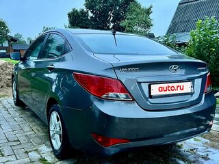 2015 Hyundai Solaris I Рестайлинг, серый, 1050000 рублей, вид 4