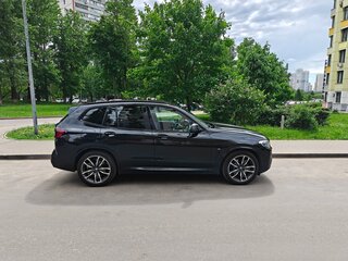 2021 BMW X3 30d xDrive III (G01) Рестайлинг, чёрный, 6200000 рублей, вид 4