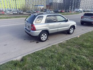 2009 Kia Sportage II Рестайлинг, серебристый, 850000 рублей, вид 4
