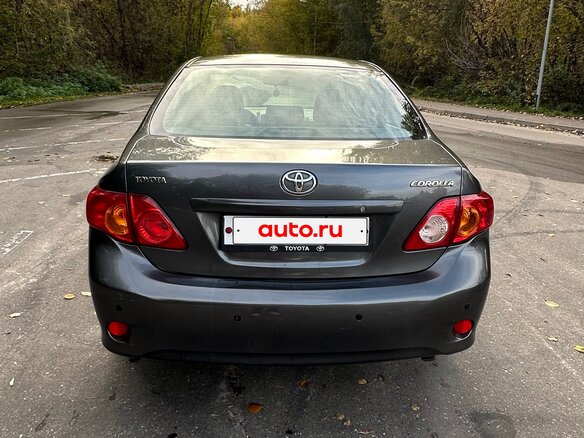 2008 Toyota Corolla AMT X (E140, E150), серый, 630000 рублей - вид 5