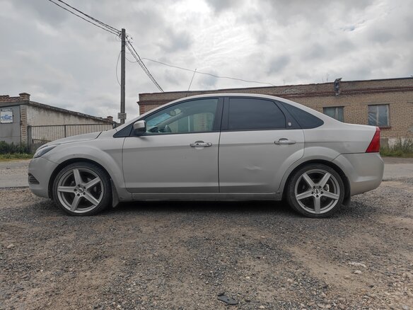 2008 Ford Focus II Рестайлинг, серебристый, 450000 рублей - вид 7