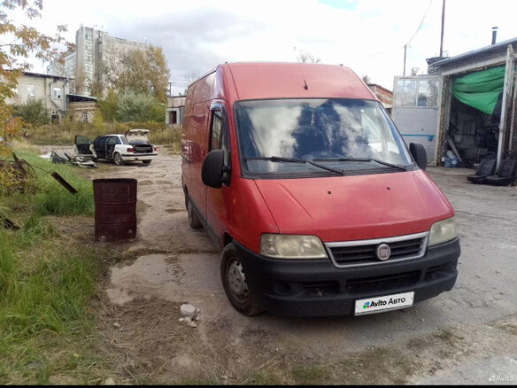 2010 Fiat Professional Ducato, красный - вид 3