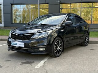 2015 Kia Rio III Рестайлинг, чёрный, 819000 рублей, вид 1