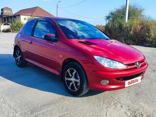 2007 Peugeot 206, красный, 199000 рублей, вид 2