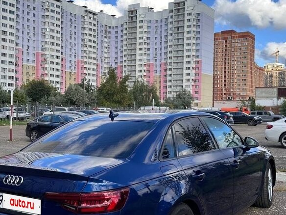 2017 Audi A4 V (B9), синий, 2050000 рублей - вид 4