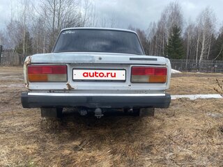 2004 Lada (ВАЗ) 2107, белый, 70000 рублей, вид 3
