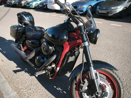 2007 Kawasaki VN1600 Vulcan, чёрный, 600000 рублей, вид 5