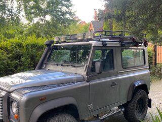 2013 Land Rover Defender 90 I Рестайлинг, серый, 4000000 рублей, вид 4