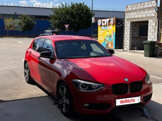 2012 BMW 1 серии 118i II (F20/F21), красный, 1200000 рублей, вид 2