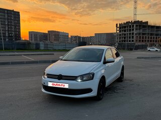 2014 Volkswagen Polo V, белый, 440000 рублей, вид 1