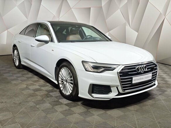 2020 Audi A6 45 TFSI V (C8), белый, 4635000 рублей - вид 2