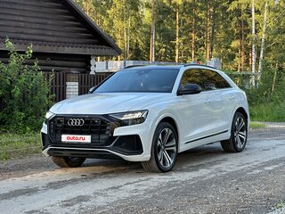 2019 Audi Q8 50 TDI I (4M), белый, 5950000 рублей, вид 3
