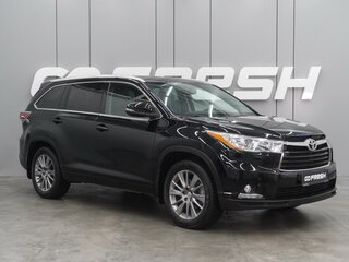 2014 Toyota Highlander III (XU50), чёрный, 3328000 рублей, вид 1