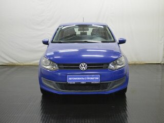 2010 Volkswagen Polo V, синий, 550000 рублей, вид 2