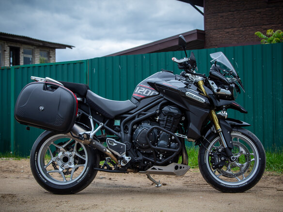 2012 Triumph Tiger Explorer, чёрный, 768756 рублей - вид 7