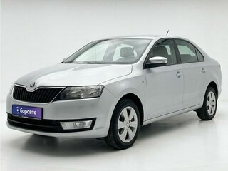 2017 Skoda Rapid I Рестайлинг, серебристый, 1330000 рублей, вид 1