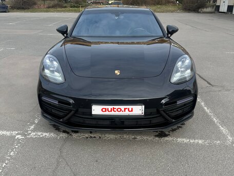 2017 Porsche Panamera Turbo II, чёрный, 6800000 рублей, вид 2