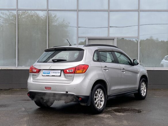 2013 Mitsubishi ASX I, серебристый, 619000 рублей - вид 4