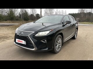 2016 Lexus RX 200t IV, чёрный, 3190000 рублей, вид 1