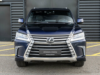2020 Lexus LX 570 III Рестайлинг 2, синий, 7350000 рублей, вид 4