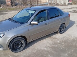 2019 Lada (ВАЗ) Granta I Рестайлинг, серый, 810000 рублей, вид 3