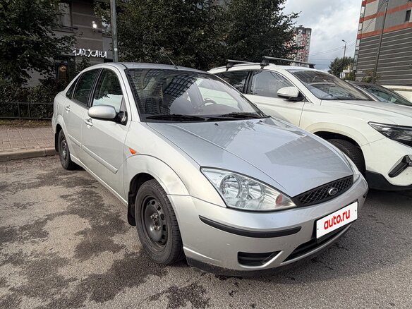 2005 Ford Focus I Рестайлинг, серебристый, 295000 рублей - вид 1