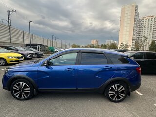 2020 Lada (ВАЗ) Vesta SW Cross I, синий, 1100000 рублей, вид 2