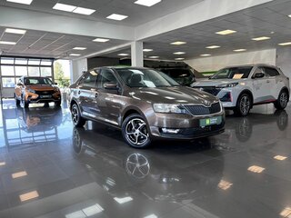 2017 Skoda Rapid I Рестайлинг, коричневый, 1295000 рублей, вид 5