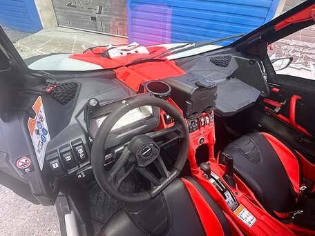 2021 BRP Can-Am Maverick X RC Turbo RR, серый, 2900000 рублей, вид 5