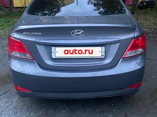 2016 Hyundai Solaris I Рестайлинг, серый, 540000 рублей, вид 3