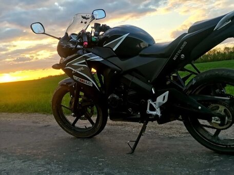2021 Motoland CBR250, чёрный, 80000 рублей, вид 2