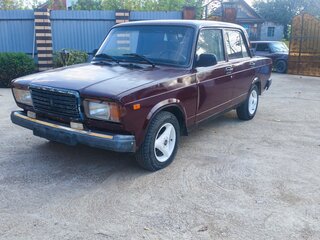 2007 Lada (ВАЗ) 2107, пурпурный, 85000 рублей, вид 1