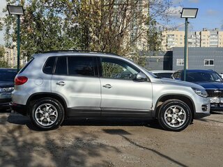 2012 Volkswagen Tiguan I Рестайлинг, серебристый, 729000 рублей, вид 4