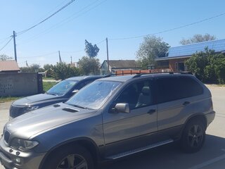 2004 BMW X5 3.0d I (E53) Рестайлинг, серый, 1100000 рублей, вид 4