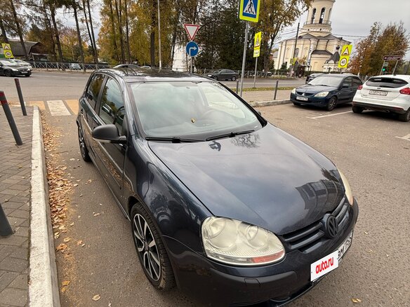 2007 Volkswagen Golf V, серый - вид 7