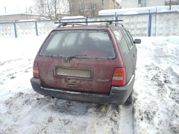 1994 Volkswagen Golf III, синий - вид 2