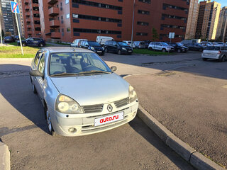 2005 Renault Symbol I Рестайлинг, серый, 210000 рублей, вид 2