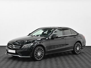 2015 Mercedes-Benz C-Класс 180 IV (W205), чёрный, 1705000 рублей, вид 3