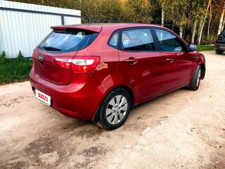 2014 Kia Rio 6-speed III, пурпурный, 1200000 рублей, вид 5
