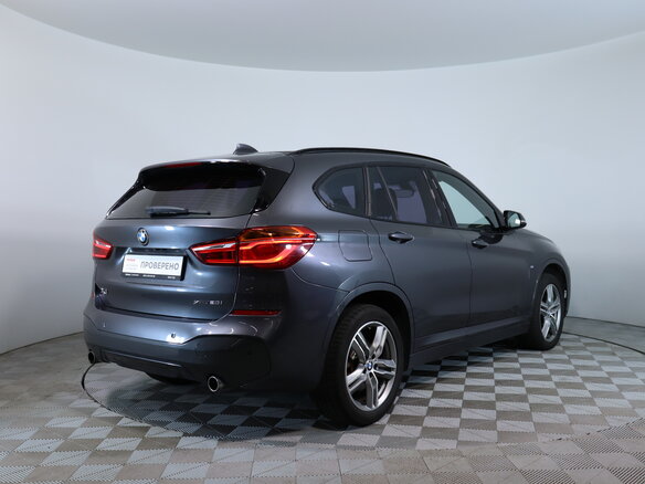 2018 BMW X1 20i xDrive II (F48), серый, 2260000 рублей - вид 4