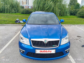 2012 Skoda Octavia RS II Рестайлинг, синий, 1350000 рублей, вид 3