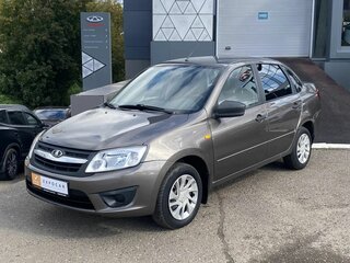 2016 Lada (ВАЗ) Granta I, коричневый, 320000 рублей, вид 2