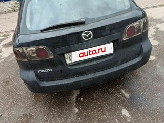 2004 Mazda 6 I (GG), чёрный, 350000 рублей, вид 3