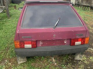 1996 Lada (ВАЗ) 2108, красный, 68000 рублей, вид 4