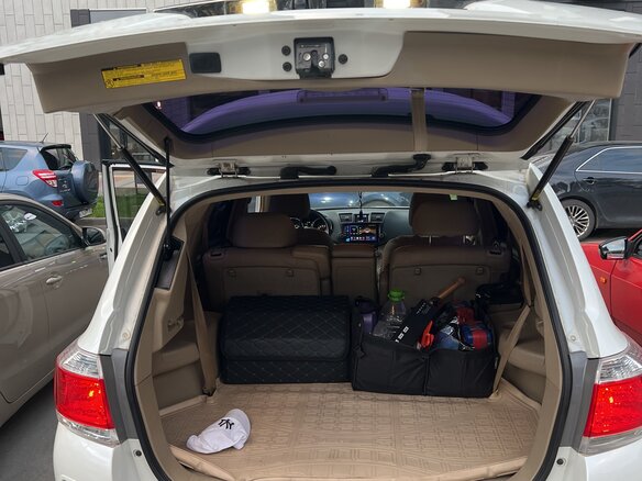 2012 Toyota Highlander II (XU40) Рестайлинг, белый - вид 18