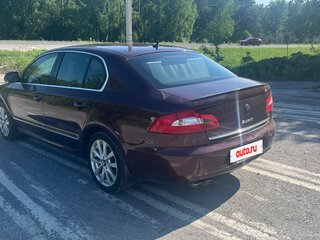 2012 Skoda Superb II, пурпурный, 1150000 рублей, вид 3