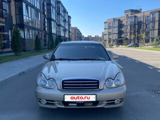 2007 Hyundai Sonata ТагАЗ IV (EF) Рестайлинг, бежевый, 420000 рублей, вид 3